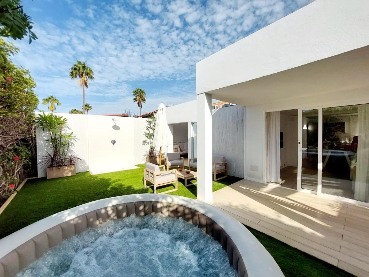 Bungalow De Diseno Hidromasajes Terraza Y Piscina. Сан-Бартоломе Екстер'єр фото